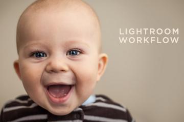 Soft Light Baby Portrait Processing Lightroom Workflow