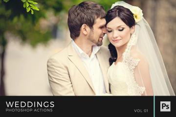 Weddings Photoshop Actions Volume 1